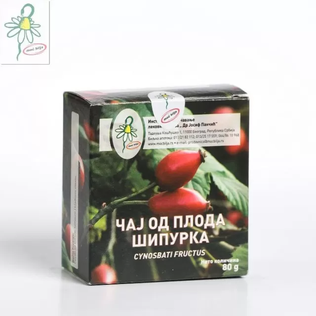 ČAJ ŠIPAK PLOD 80GR JP