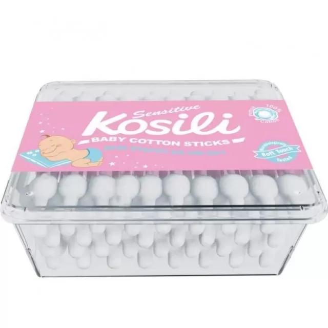 KOSILI BEBI ŠTAPIĆI ZA UŠI ROZE A60