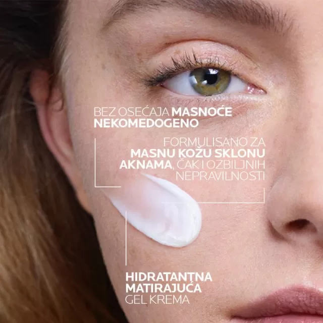 La Roche-Posay EFFACLAR DUO+M Trostruka korektivna nega protiv nepravilnosti masne kože i začepljenih pora, 40 ml + La Roche-Posay EFFACLAR Penušavi gel za čišćenje masne, osetljive kože sklone aknama, 200 ml