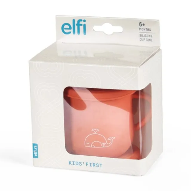 ELFI SILIKONSKA ŠOLJA 3U1 RK220