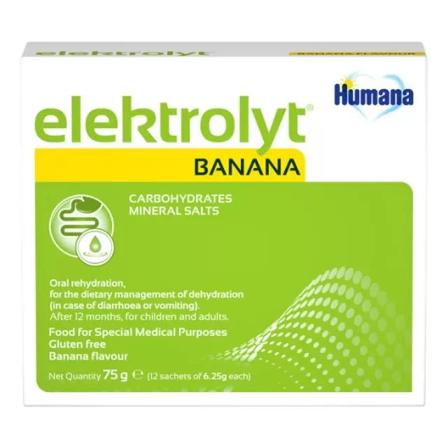 HUMANA ELEKTROLITI BANANA A12