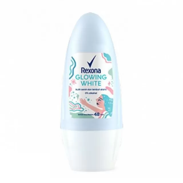 REXONA ROLL-ON GLOWING WHITE 40ML