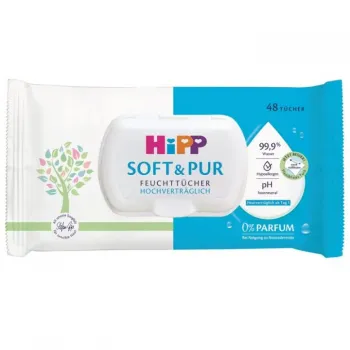 HIPP BABYSANFT SOFT&PURE VLAŽNE MARAMICE A48