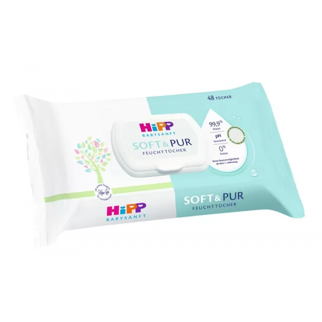 HIPP BABYSANFT SOFT&PURE VLAŽNE MARAMICE A48