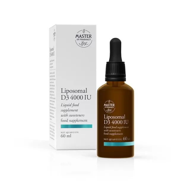 MASTER OF PHARMACY LIPOSOMAL VITAMIN D3 4000 IU KAPI 60ML