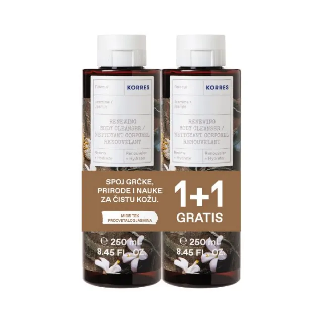 Korres PROMO Jasmine Gel za tuširanje, 2X250ML