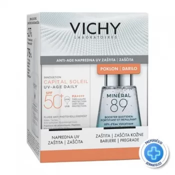 VICHY PROMO SUN UV DAILY + MINERAL 89 BOOSTER 