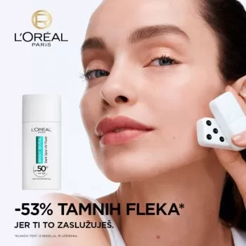 LOREAL BRIGHT REVEAL UV 50+ PROTIV TAMNIH FLEKA 50ML