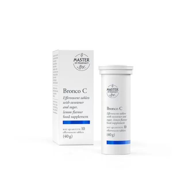 MASTER OF PHARMACY BRONCO C ŠUMEĆE TABLETE A10