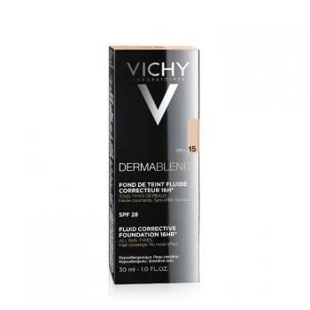 VICHY DERMABLEND CORRECTOR Tečni korektivni puder SPF 35, 30 ml, 15 Opal