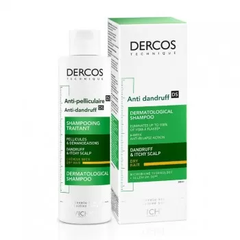 VICHY DERCOS ANTI-DANDRUFF Šampon protiv peruti za suvu kosu, 200 ml