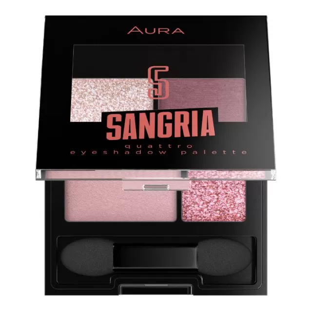 AURA PALETA SENKI ZA OČI 4/1 SANGRIA 3,5G