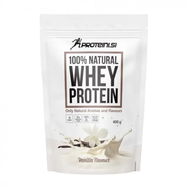 PROTEINI.SI NATURAL WHEY PROTEIN VANILA 400G