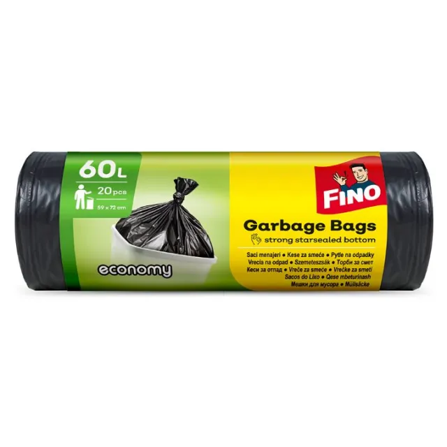 FINO KESE ZA SMEĆE ECONOMY HD 60L A20