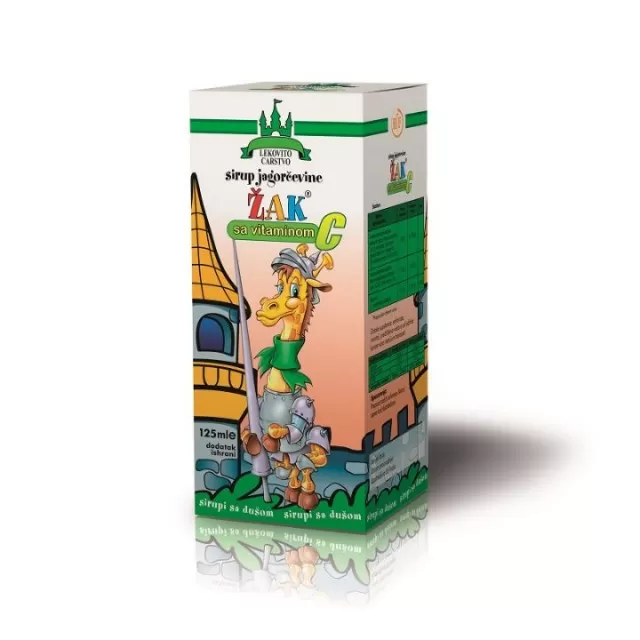 ŽAK JAGORČEVINA SIRUP 125ML