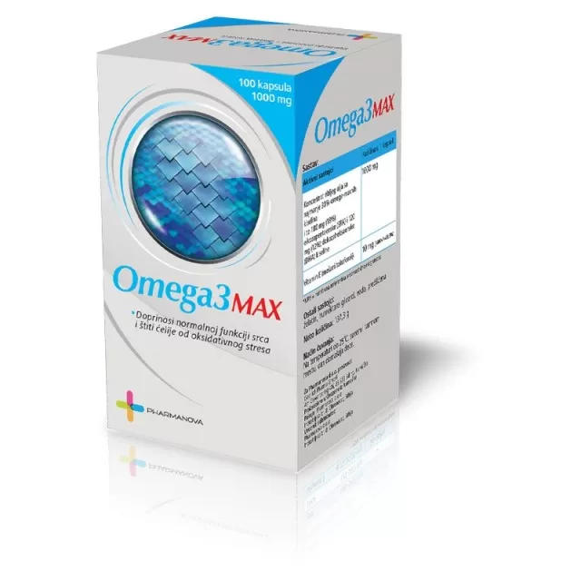 NUT.OMEGA 3 MAX CPS.100X1000MG PHN