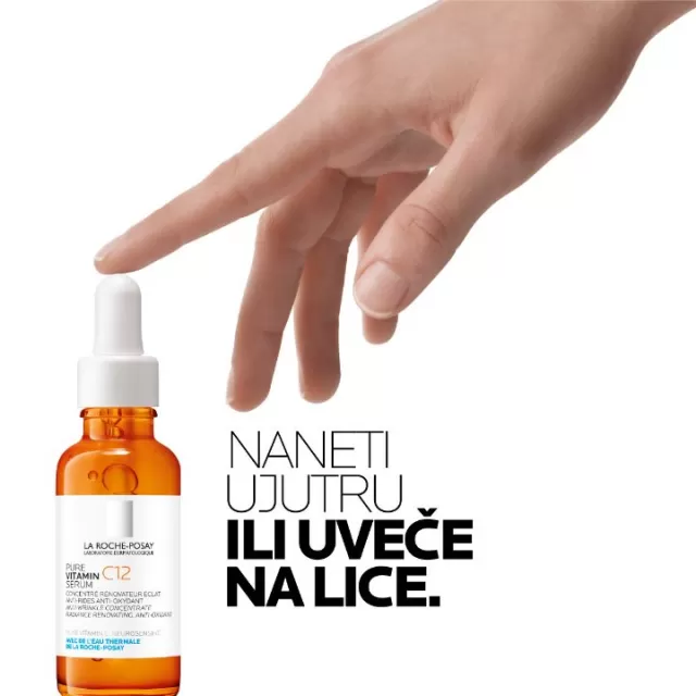 La Roche-Posay PURE VITAMIN C12 Serum protiv bora za vraćanje sjaja, 30 ml