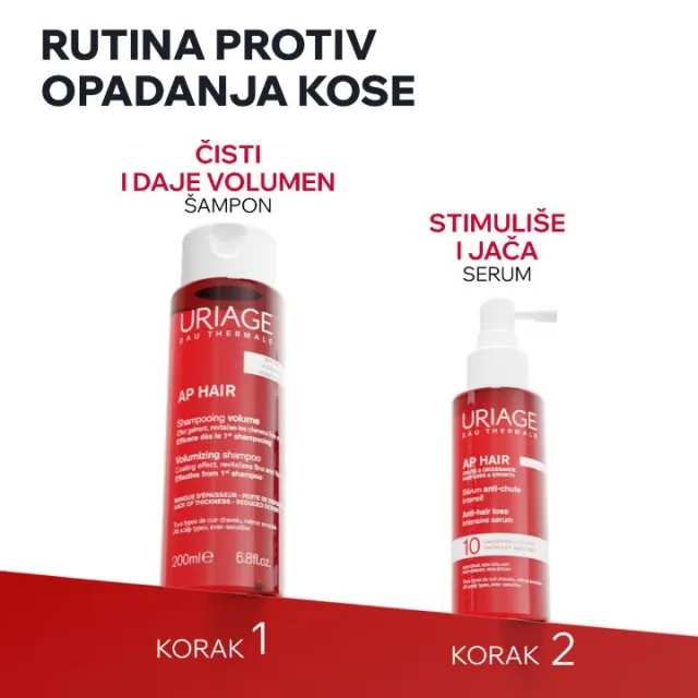 URIAGE AP HAIR INTENZIVNI SERUM LOSION PROTIV OPADANJA KOSE 100ML