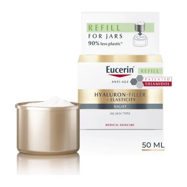 EUCERIN HYALURON FILLER ELASTICITY NOĆNA KREMA REFILL 50ML