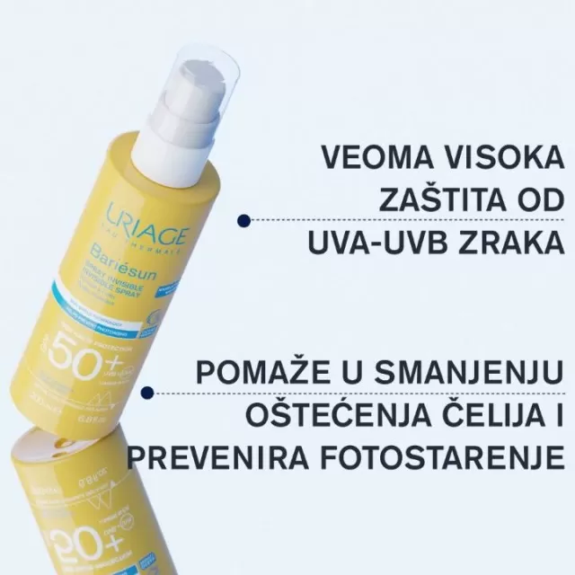 URIAGE BARIESUN NEVIDLJIVI SPREJ SPF50 200 ML