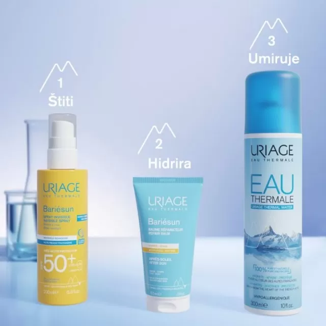 URIAGE BARIESUN NEVIDLJIVI SPREJ SPF50 200 ML