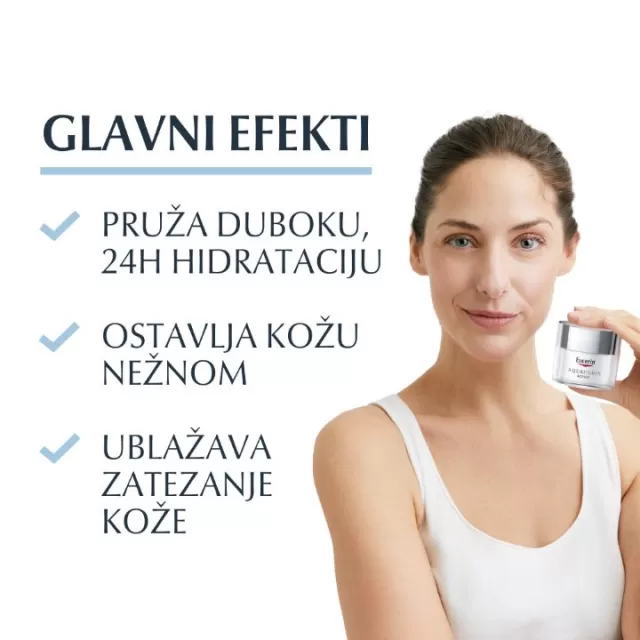 EUCERIN AQUAPORIN ACTIVE BOGATA KREMA ZA LICE 50ML