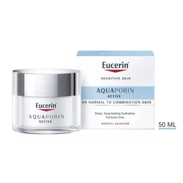 EUCERIN AQUAPORIN ACTIVE LAGANA HIDRATANTNA KREMA ZA LICE 50ML