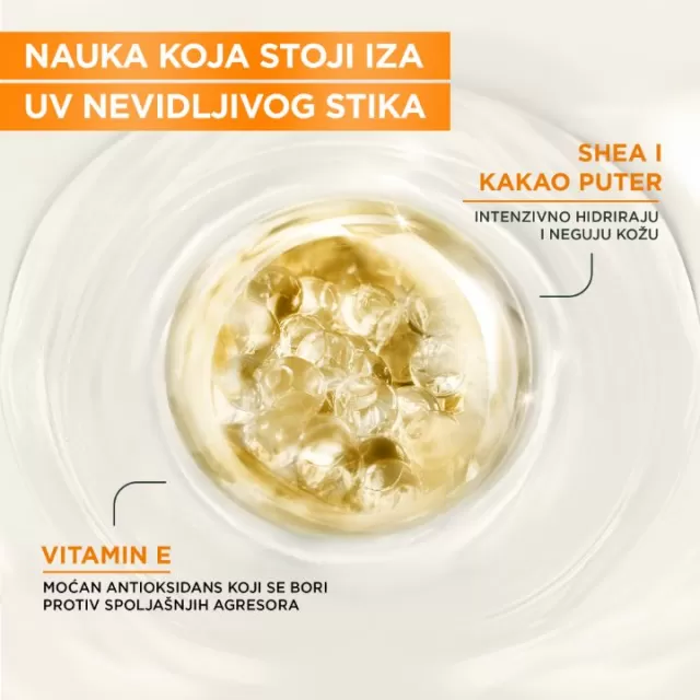 GARNIER AMBRE SOLAIRE UV NEVIDLJIVI STIK ZA LICE ZA ZAŠTITU OD SUNCA SPF50+ 9ML