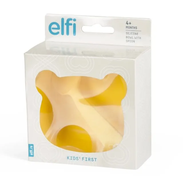 ELFI SILIKONSKA ČINIJA SA KAŠIKOM RK201