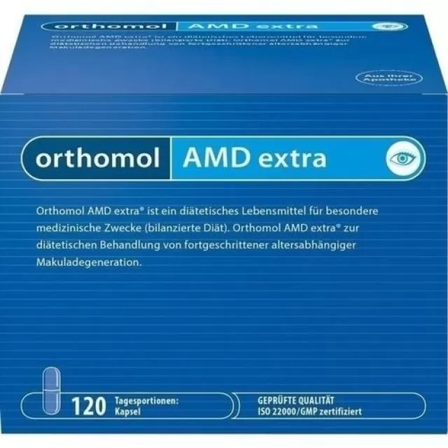 ORTHOMOL AMD EXTRA KAPSULE 120