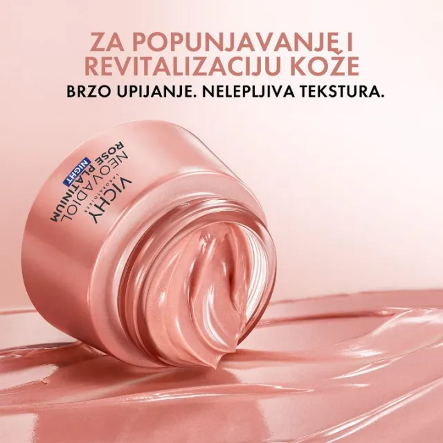 VICHY NEOVADIOL ROSE PLATINIUM RUŽIČASTA NOĆNA KREMA ZA POPUNJAVANJE I REVITALIZACIJU KOŽE 50ML