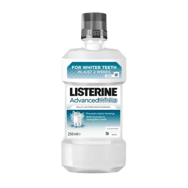 LISTERINE ADVANCE WHITE RASTVOR ZA ISPIRANJE USTA 250ML