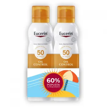 EUCERIN PROMO SUN DRY TOUCH SPREJ ZA ZAŠTITU OD SUNCA 2 x 200ML
