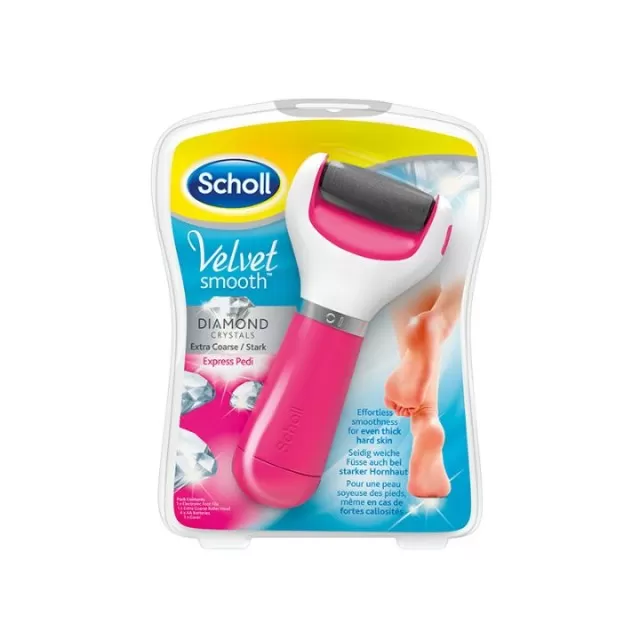 SCHOLL VELVET SMOOTH ELEKTRIČNA TURPIJA SA DIJAMANTIMA - PINK