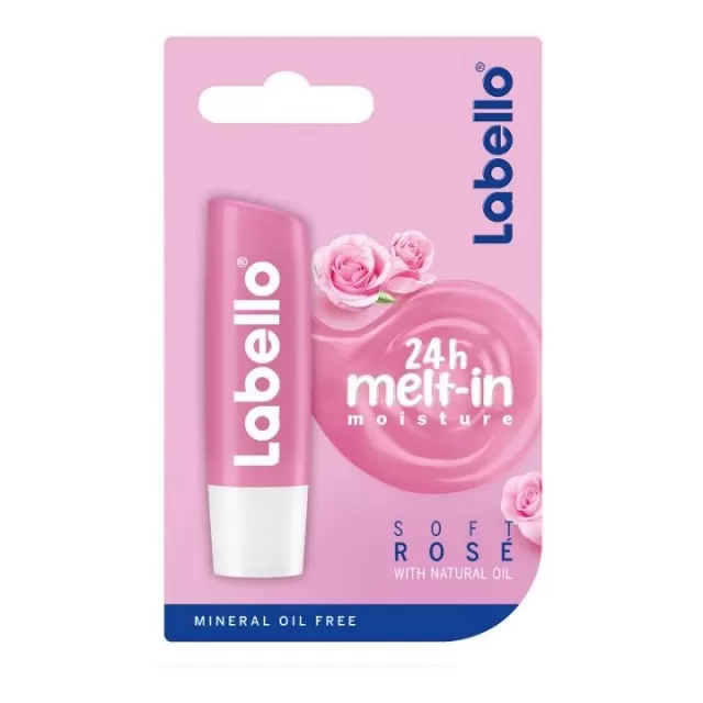 NIVEA LABELO SOFT ROSE 4,8G