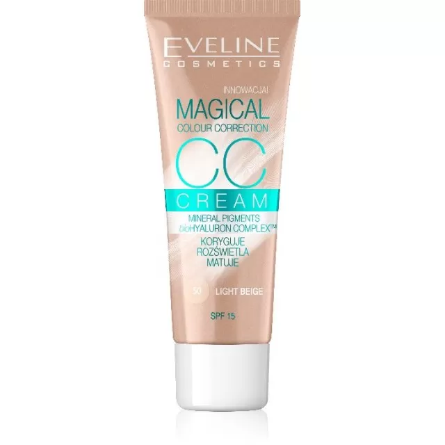 EVELINE CC MAGICAL KREMA ZA LICE 30ML - SVETLO BEŽ