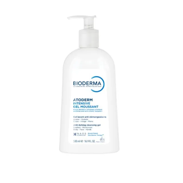 BIODERMA ATODERM INTENZIVNI PENASTI GEL ZA PRANJE LICA I TELA 500ML