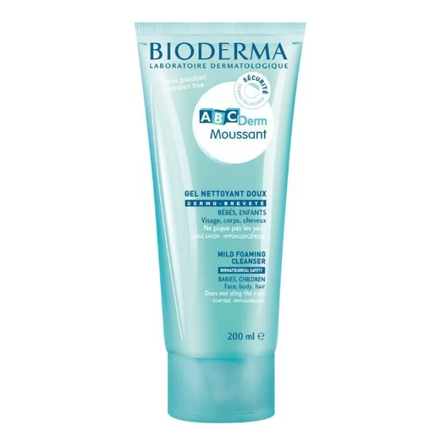 BIODERMA ABCDERM GEL MOUSSANT GEL ZA KUPANJE 200ML
