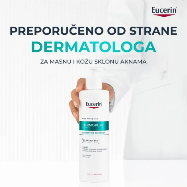 EUCERIN DERMOPURE CLINICAL KOREKTIVNI GEL ZA ČIŠĆENJE 400ML