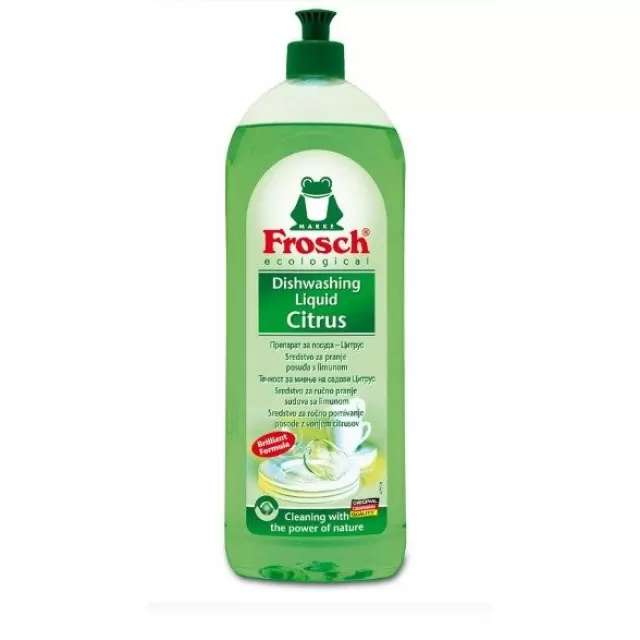FROSCH DETERDŽENT ZA RUČNO PRANJE POSUDJA BRILLIANT CITRUS 750ML