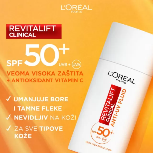 LOREAL REVITALIFT VITAMIN C KREMA ZA LICE SPF50 50 ML