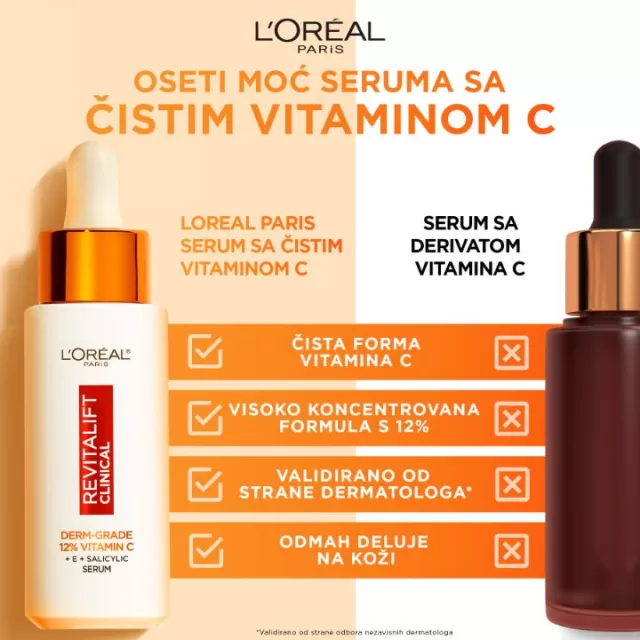 LOREAL REVITALIFT VITAMIN C SERUM 30 ML