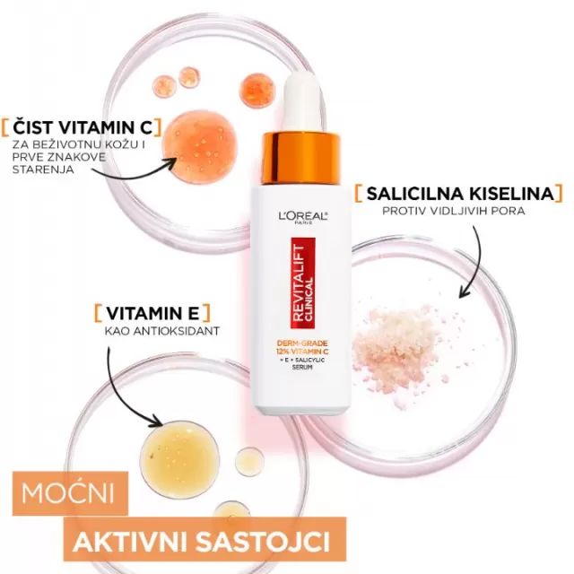 LOREAL REVITALIFT VITAMIN C SERUM 30 ML