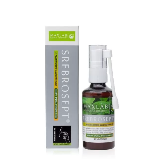 SREBROSEPT SPREJ ZA GRLO 50ML