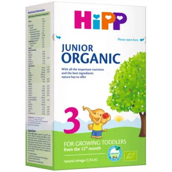 HIPP 3 JUNIOR ORGANIC 500G 12M+