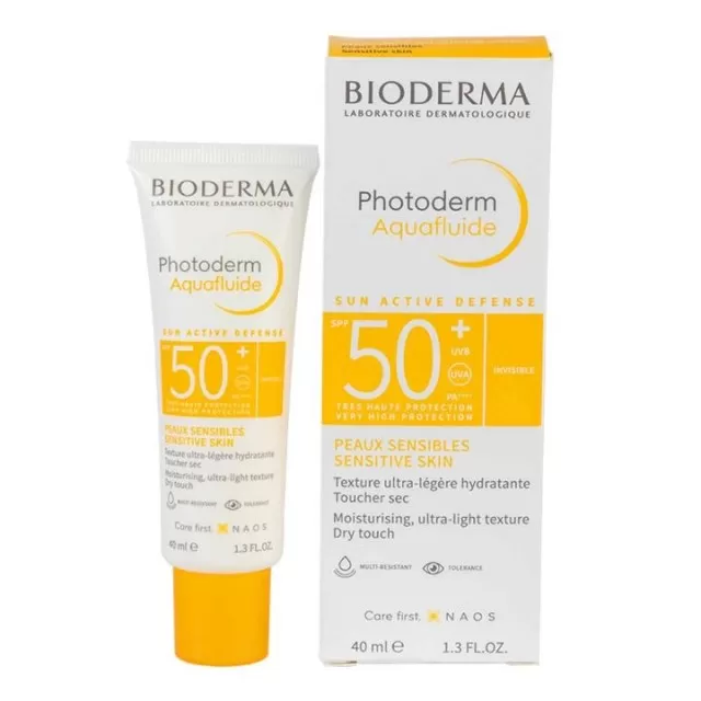 BIODERMA PHOTODERM MAX AQUAFLUID DRY TOUCH KREMA SPF50 40ML