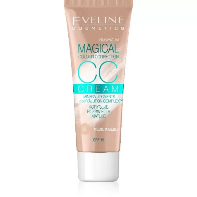 EVELINE CC MAGICAL KREMA ZA LICE 30ML - SREDNJE BEŽ