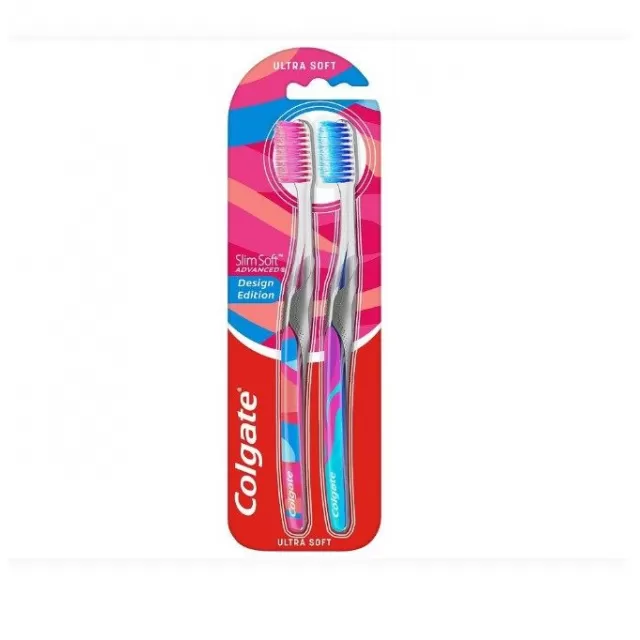 COLGATE ČETKICE SLIM SOFT ADVANCED DESIGN 2 KOM