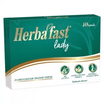 HERBAFAST LADY, 10 KAPSULA