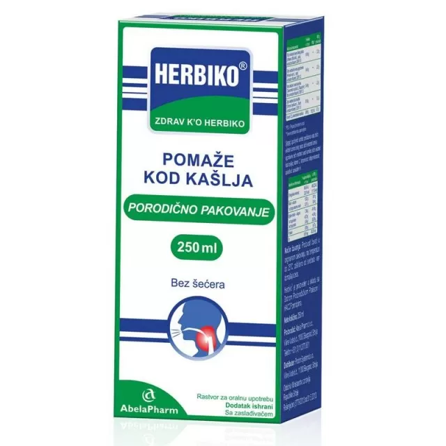 HERBIKO SIRUP ZA ODRASLE 250ML